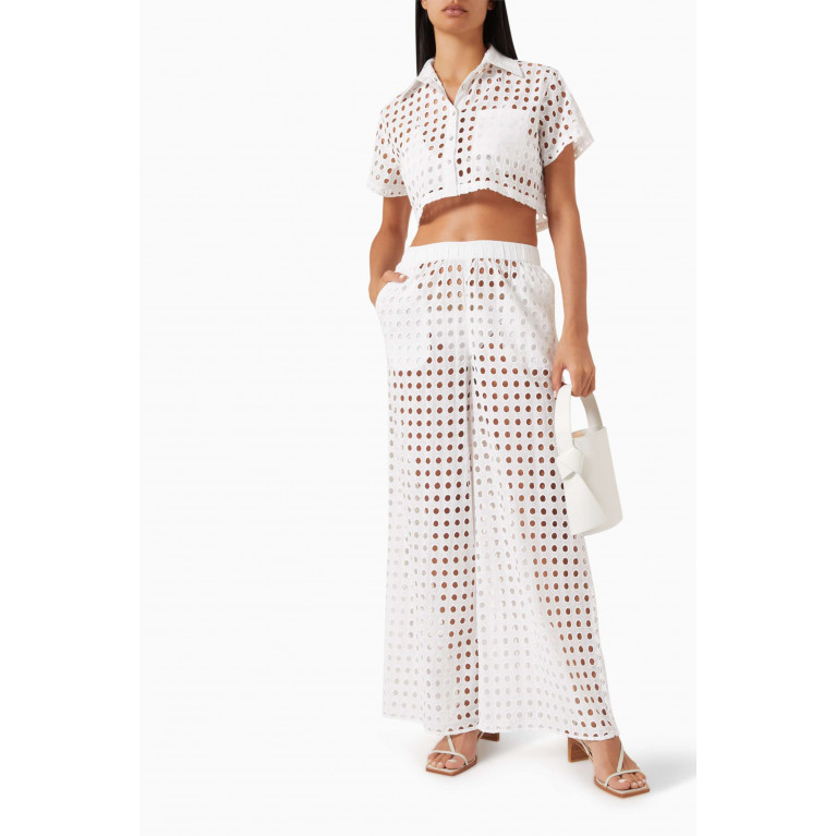 Solid & Striped - The Cropped Cabana Shirt in Cotton