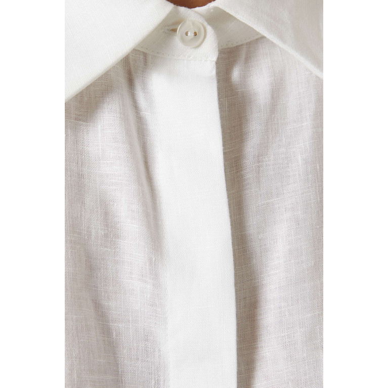 Reina Olga - Reby Shirt in Linen White