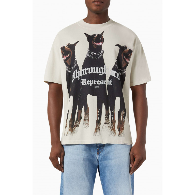 Represent - Thoroughbred T-shirt in Cotton-jersey Neutral