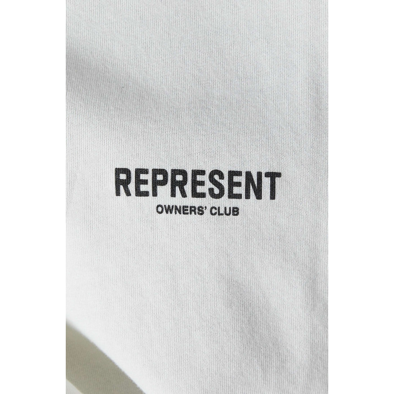 Represent - Owners Club Logo T-shirt in Cotton-jersey White