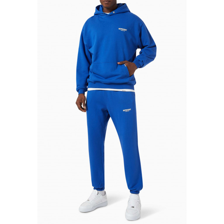 Represent - Owners Club Sweatpants in Loopback Cotton Blue