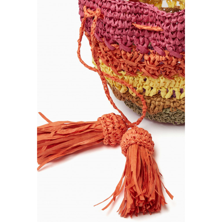 Cooperative Studio - Swing Drawstring Bucket Bag in Crochet