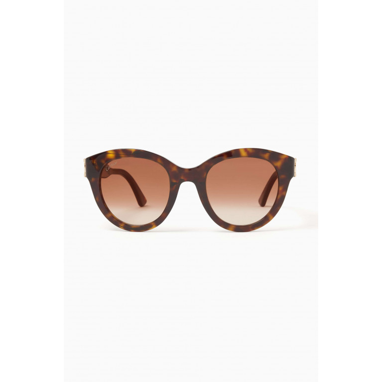 Cartier - Double C Cat-eye Sunglasses in Recycled Acetate