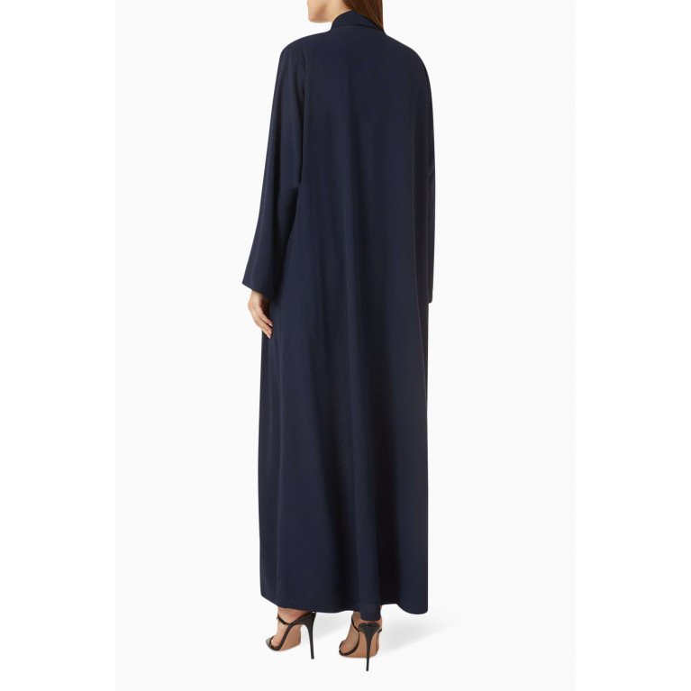 Hessa Falasi - Zainah Jacket Sleeves Abaya in Stretch Chiffon