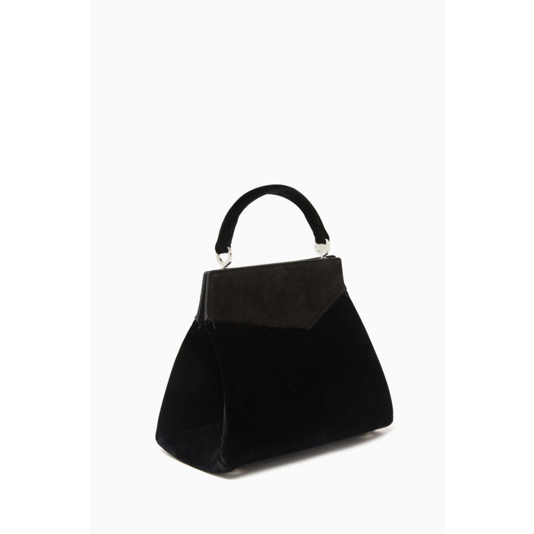 Maison Margiela - Small Snatched Handbag in Velvet