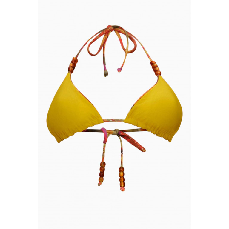 Andrea Iyamah - Inti Reversible Bikini Top