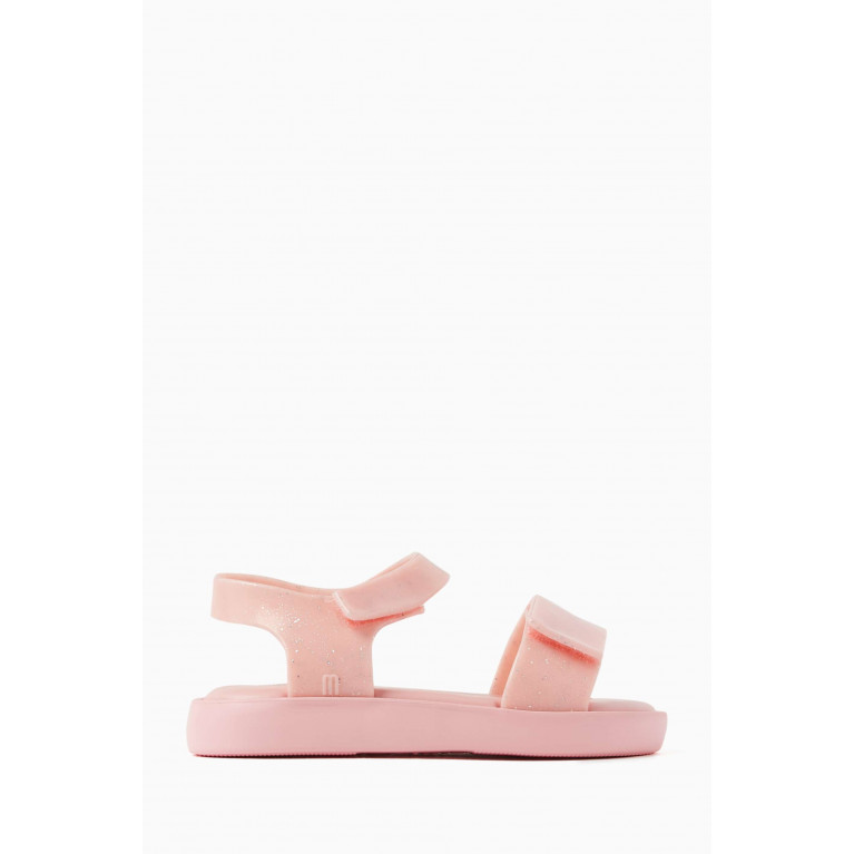 Mini Melissa - Jump Sandals in Melflex® PVC Pink
