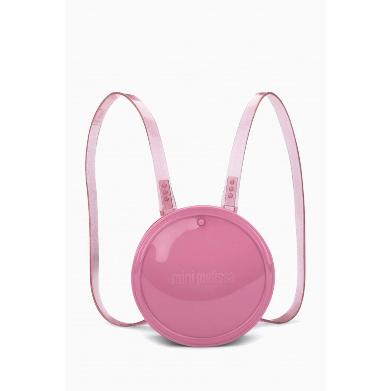 Mini Melissa - Pop Bag in PVC Pink
