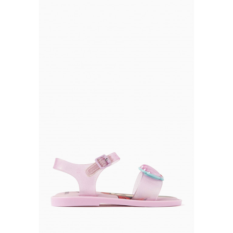 Mini Melissa - Disney Princess Mar Sandals in Melflex® PVC