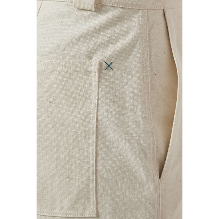 Marane - Artists Trousers in Pineapple Cotton Canvas