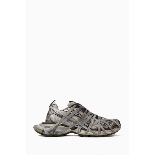 Balenciaga - 3XL Extreme Lace-up Sneakers in Mesh & Faux-leather