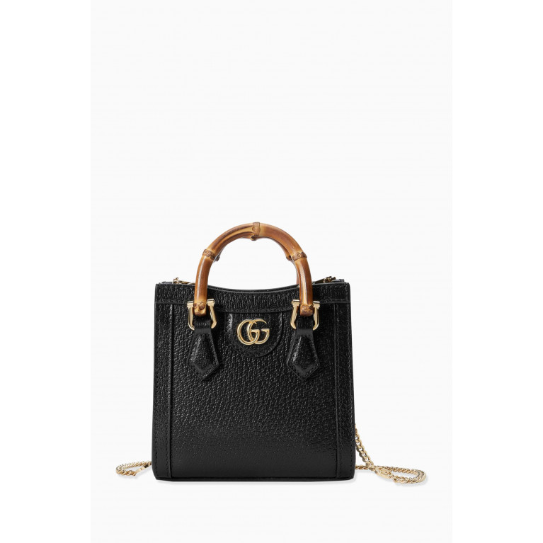 Gucci - Super Mini Diana Bag in Leather