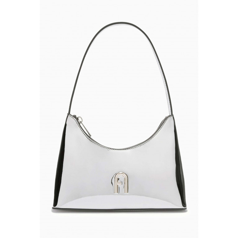 Furla - Mini Diamante Shoulder Bag in Mirror Leather