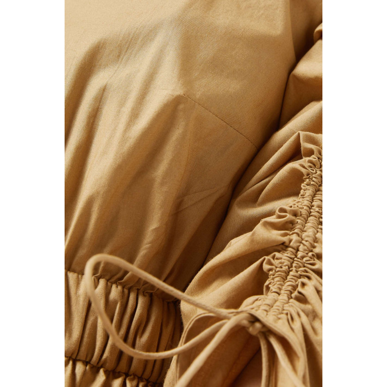 Notebook - Margot Shirt Dress in Cotton-poplin Neutral