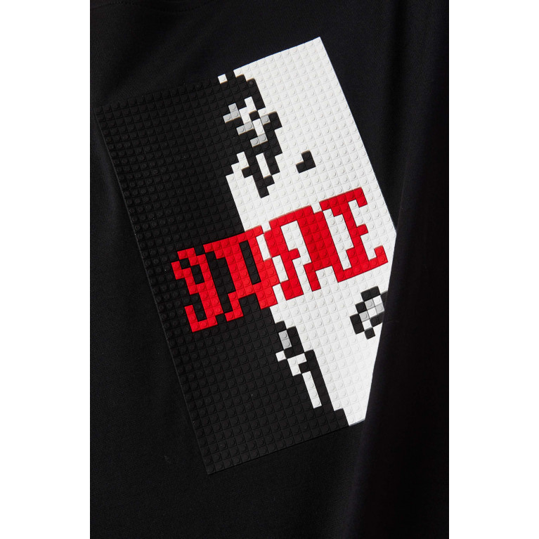 8-Bit - Say Hello to my Little Friend T-shirt in Cotton