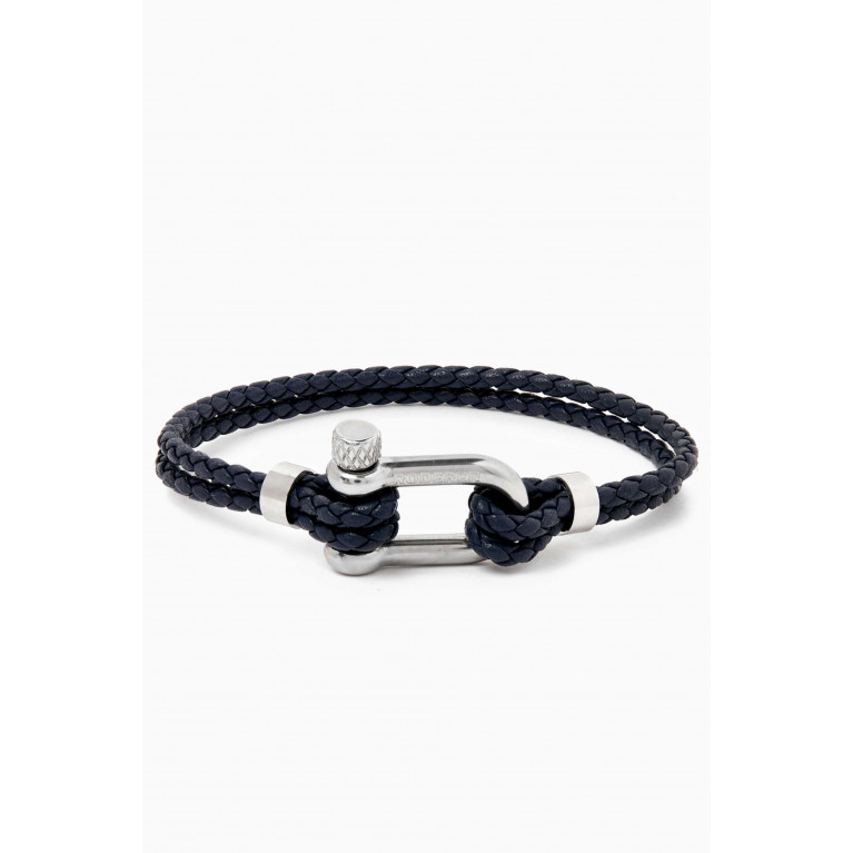 Roderer - Adriano Woven Bracelet in Leather