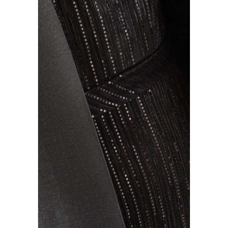 Amri - Sequin-embellished Maxi Dress Black