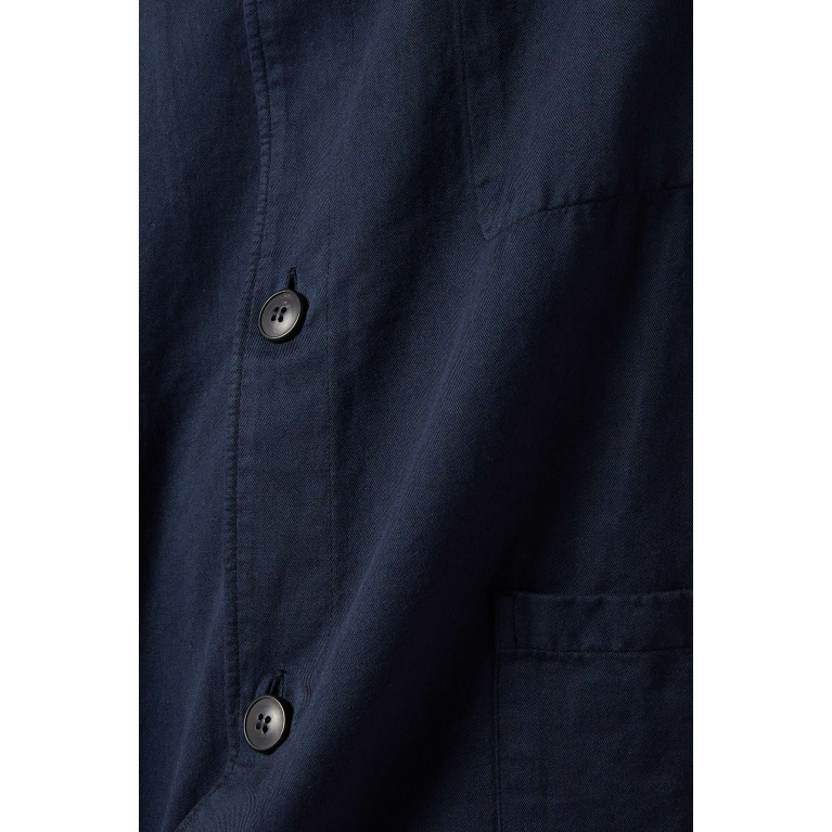 Sunspel - Twin-pocket Jacket in Cotton-linen Blend