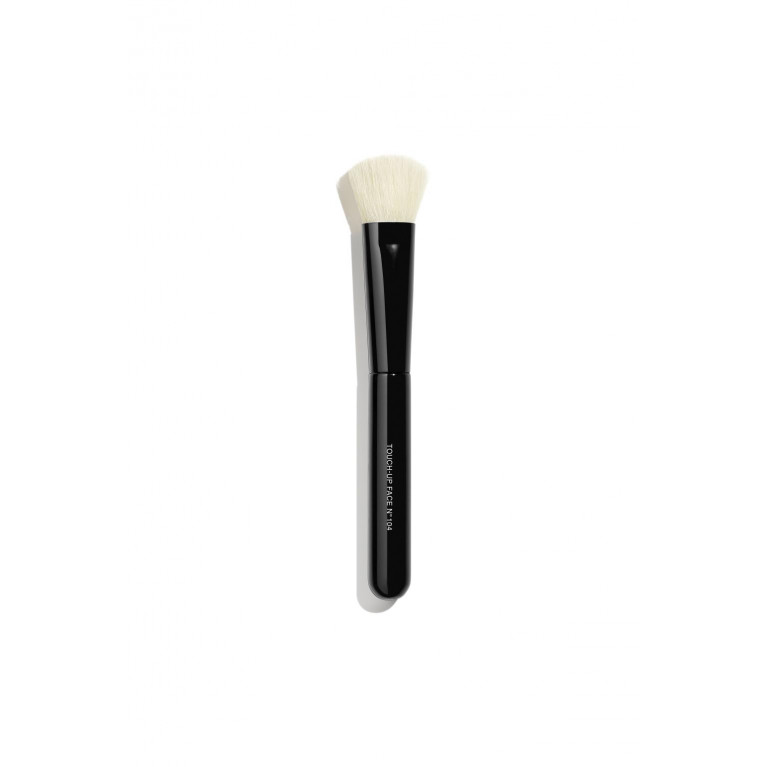 CHANEL- TOUCH-UP FACE BRUSH N°104 Cream And Powder Foundation Brush No Color
