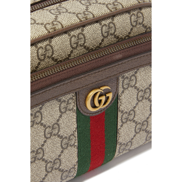 Gucci- Ophidia GG Toiletry Case Brown