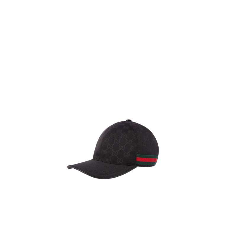 Gucci- Original GG Canvas Baseball Hat Black
