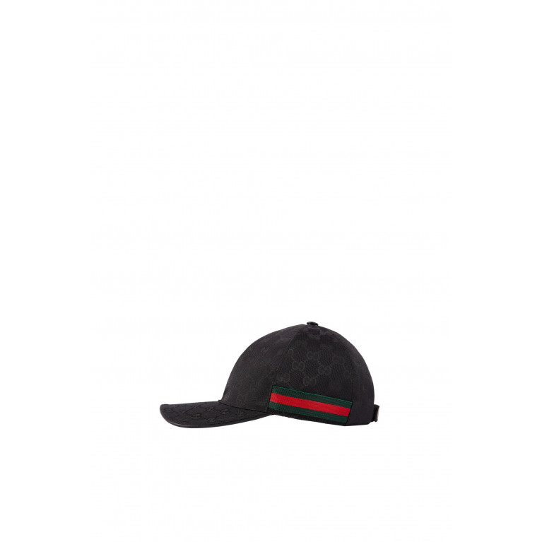 Gucci- Original GG Canvas Baseball Hat Black
