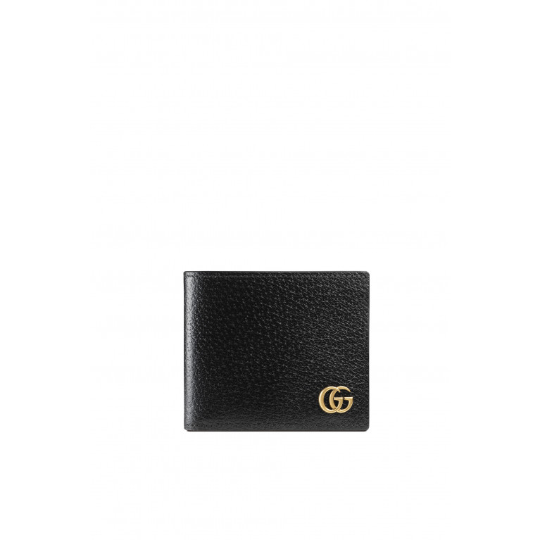 Gucci- GG Marmont Bi-fold Wallet Black