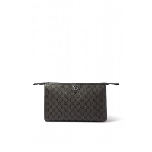 Gucci- Ophidia GG Toiletry Case Grey