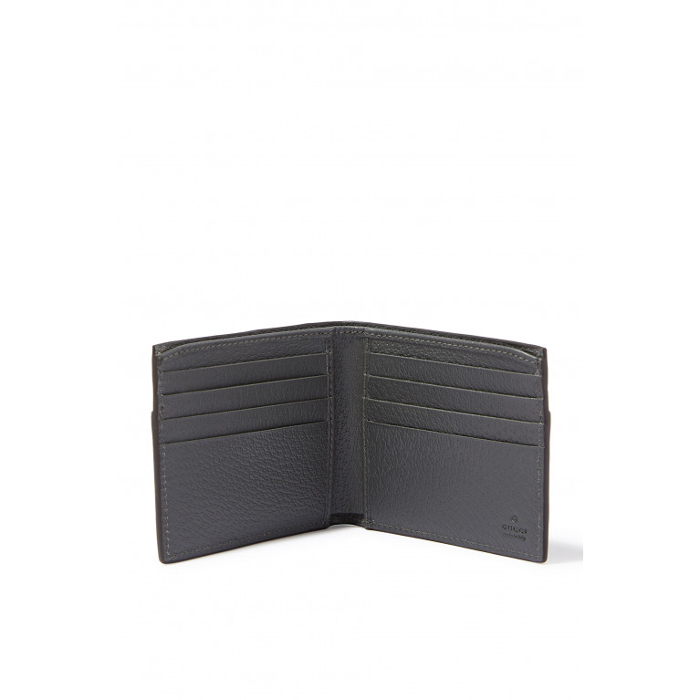 Gucci- Interlocking G Cut-Out Wallet Black