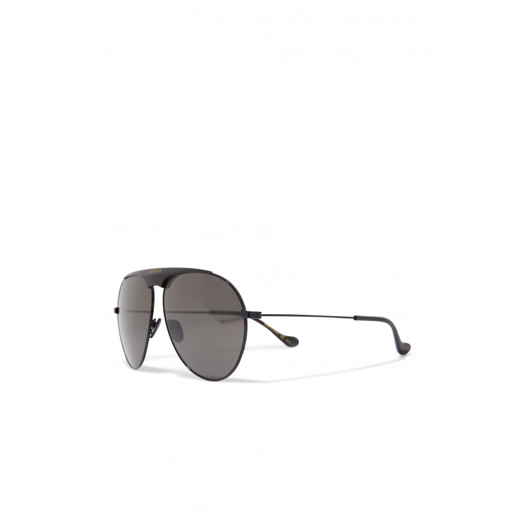 Gucci- Aviator Sunglasses Black