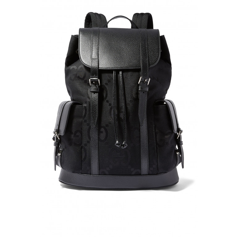 Gucci- Jumbo GG Backpack Black