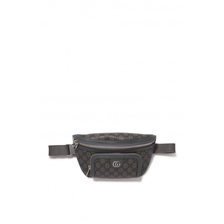 Gucci- Ophidia GG Belt Bag Grey