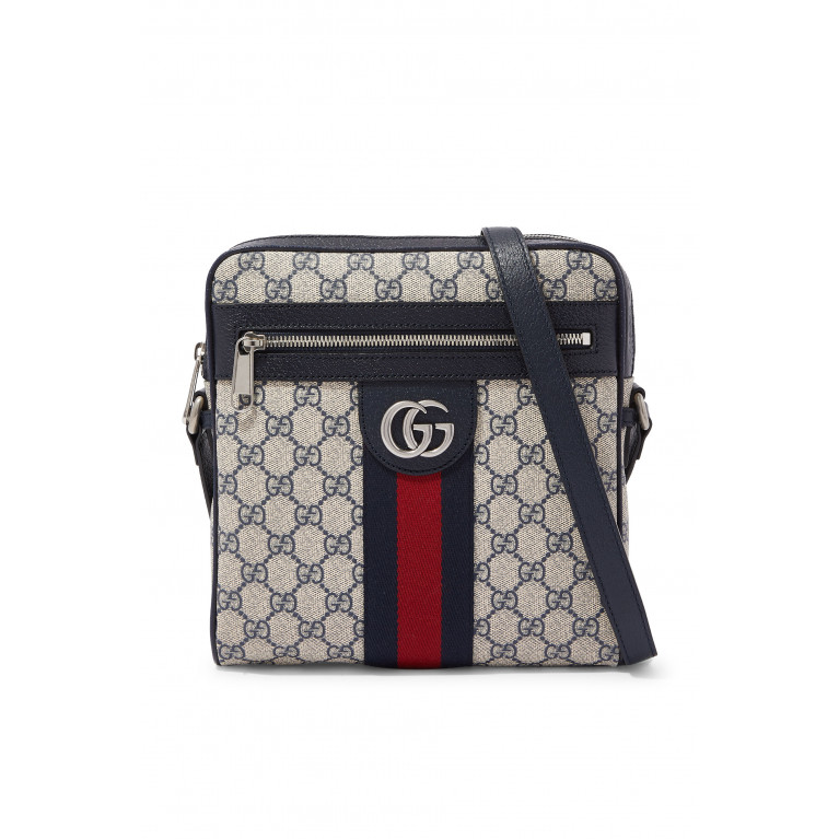 Gucci- Ophidia GG Small Messenger Bag Navy blue