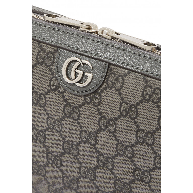 Gucci- Ophidia GG Shoulder Bag Grey
