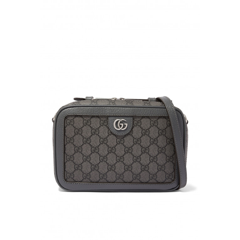 Gucci- Ophidia Small Shoulder Bag Grey/Black
