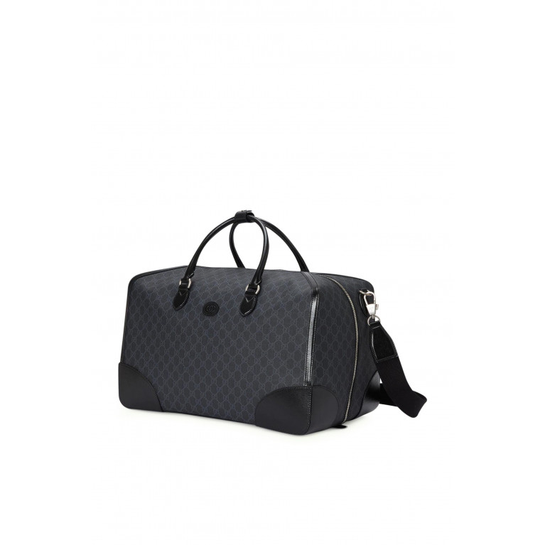 Gucci- Interlocking G Large Duffle Bag Black