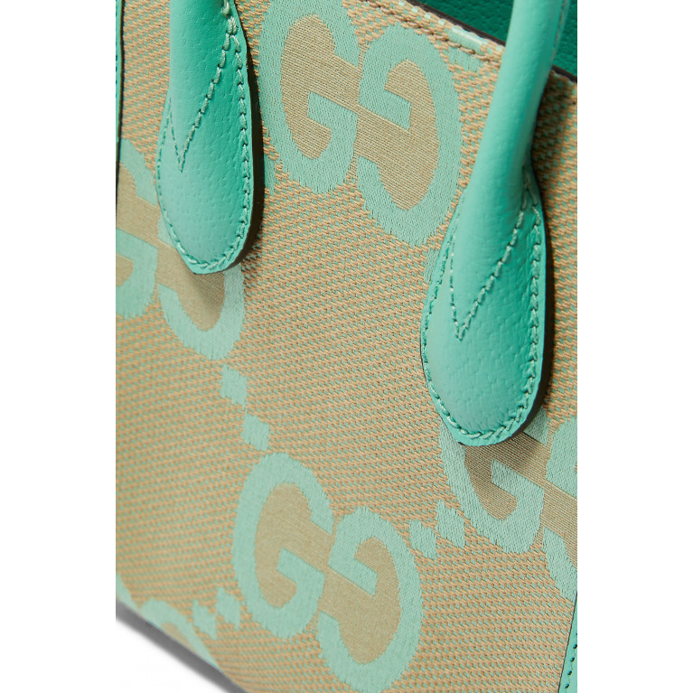 Gucci- Jumbo GG Mini Tote Bag Green
