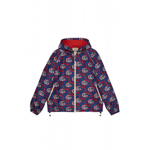 Gucci- Double G Anchor Jacket Blue