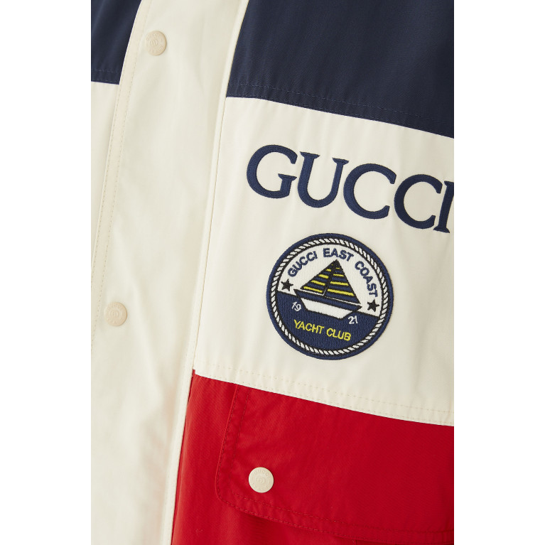 Gucci- Detachable Sleeved Jacket Multicolor