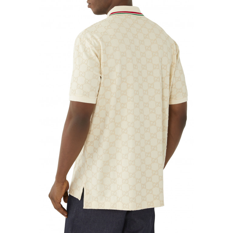 Gucci- GG Polo Shirt Ivory