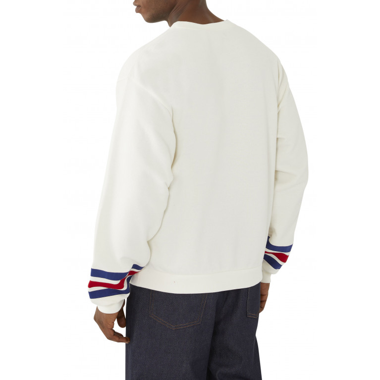 Gucci- Star Logo Sweatshirt White