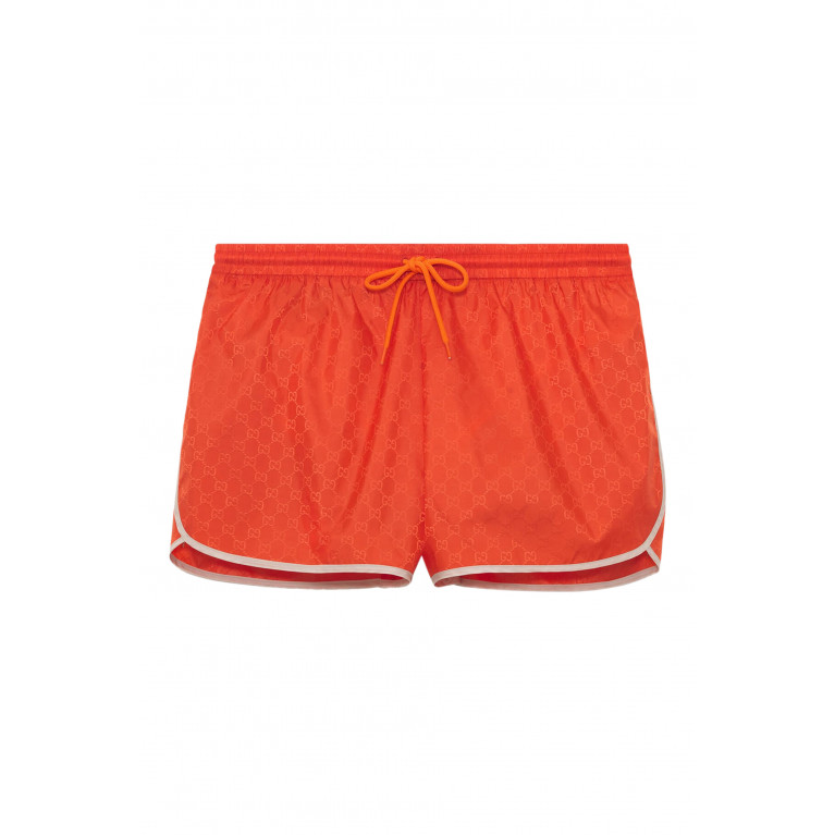 Gucci- GG Swim Shorts Orange