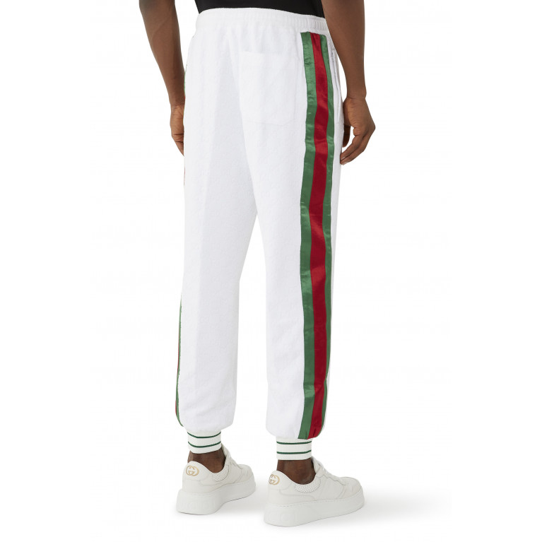 Gucci- Double G Track Pants White