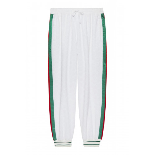 Gucci- Double G Track Pants White