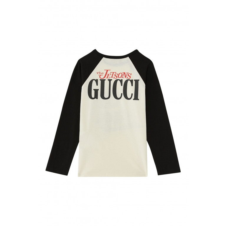 Gucci- Kids Printed Jetsons Shirt White