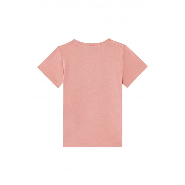 Gucci- Kids Printed GG T-Shirt Pink