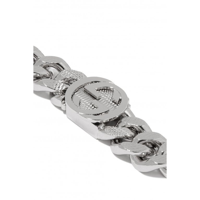 Gucci- Interlocking G Bracelet Silver