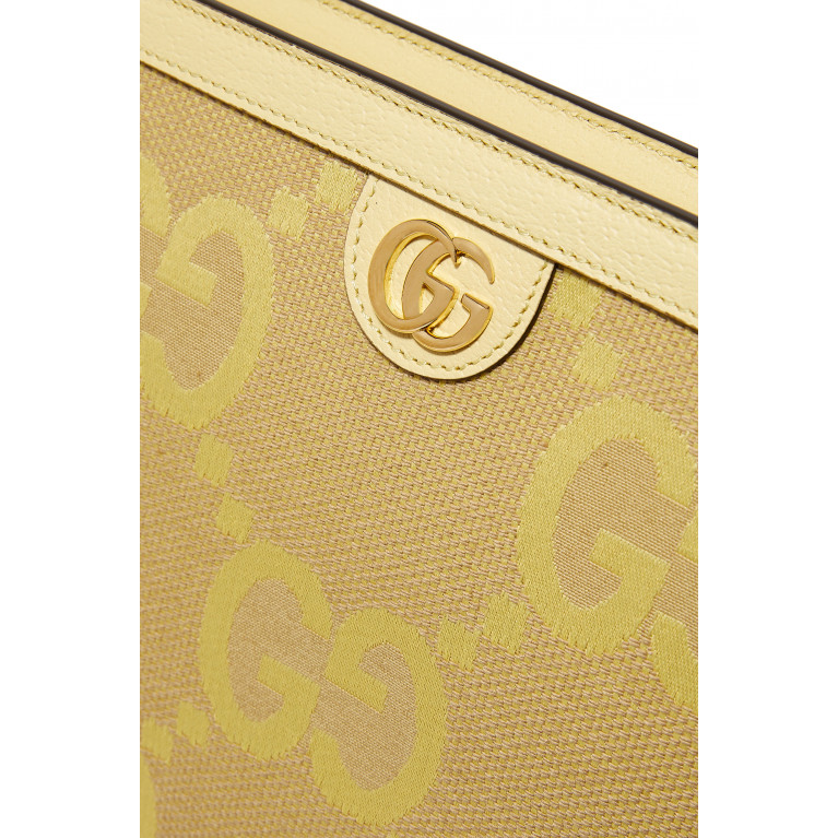 Gucci- Ophidia Jumbo GG Pouch Beige