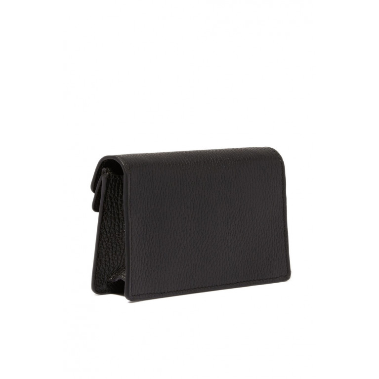 Gucci- Dionysus Leather Super Mini Bag Black