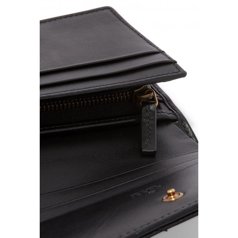 Gucci- GG Marmont Matelassé Leather Wallet Black